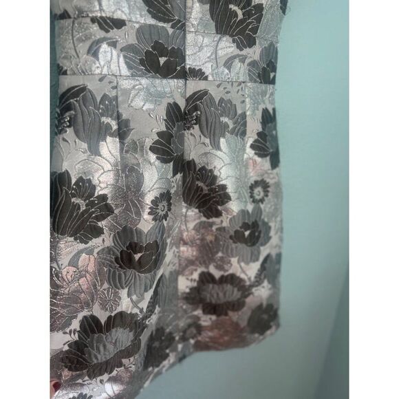 NWD Michael Kors Italy Collection floral print jeweled Dress size 2 - Picture 11 of 16